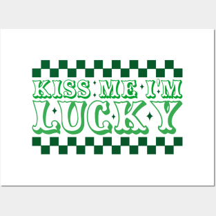 Kiss Me I'm Lucky Posters and Art